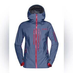 NWT Norrona Lofoten Gore-Tex Pro Jacket Vintage Indigo